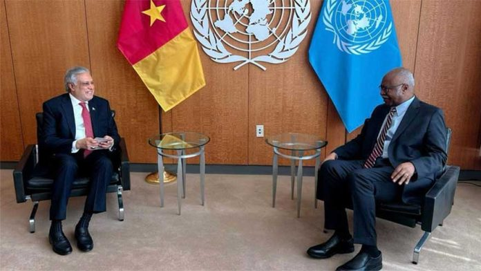 DPM, President UNGA discuss situation in Middle East