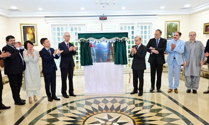 PM launches Chinese textile group’s economic zone, expecting $400m in exports