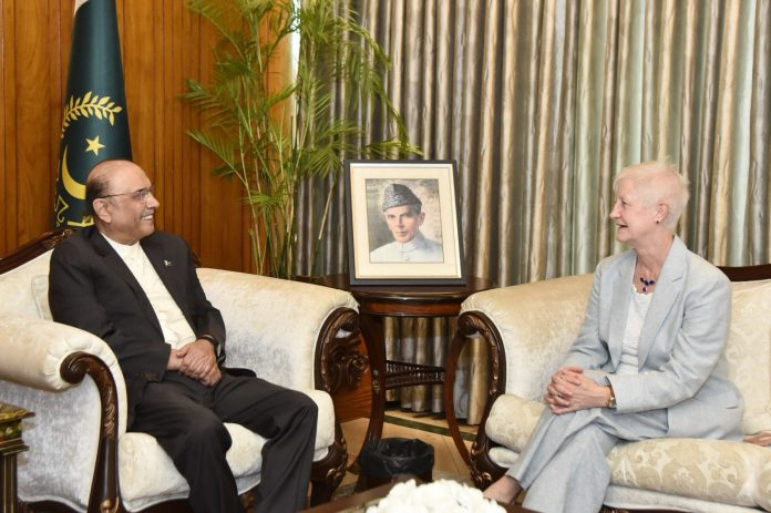 Outgoing head of European delegation to Pakistan calls on President Zardari