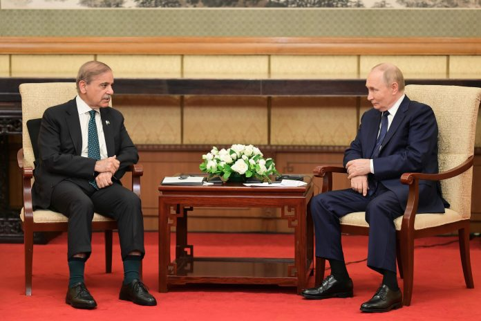 PM Shehbaz, President Putin share desire to bolster Pak-Russia bilateral cooperation