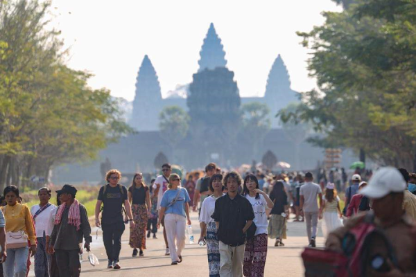 Chinese tourist arrivals to Cambodia’s Angkor up 14.5 pct in 8 months
