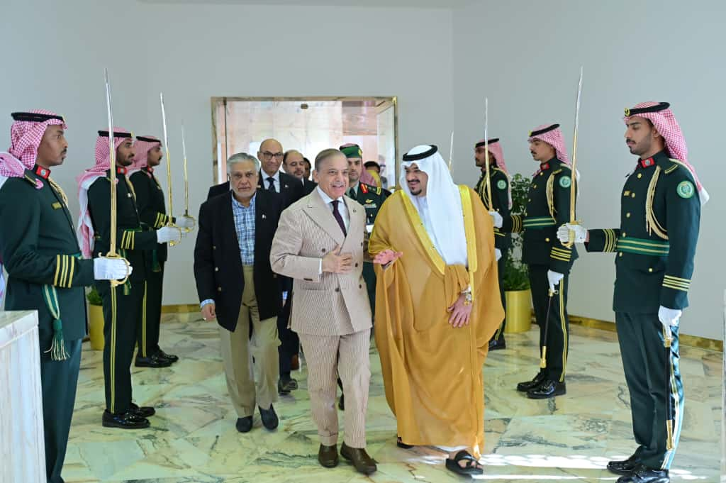 PM Shehbaz Sharif departs for London after concluding state visit to Saudi Arabia