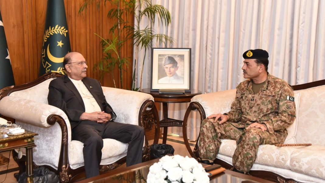 President, Field Marshal discuss internal, external security situation