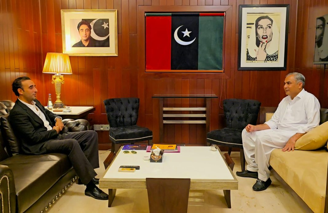 Minister Naqvi meets Bilawal Bhutto Zardari: focus on national unity, internal security