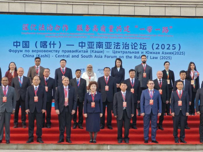 Pakistani Senator calls for stronger legal frameworks at Kashgar Forum, hails CPEC as BRI flagship