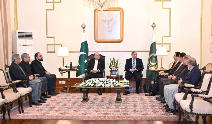 PM Shehbaz Sharif calls on President Asif Ali Zardari