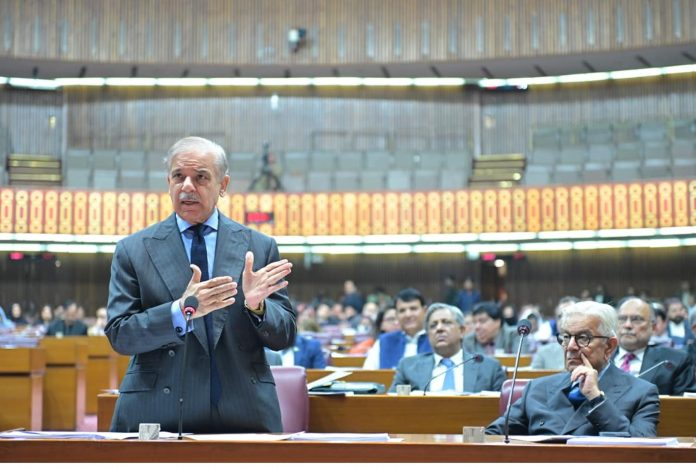 Matter of MQM-P’s local bodies legislation to be resolved through consensus: PM