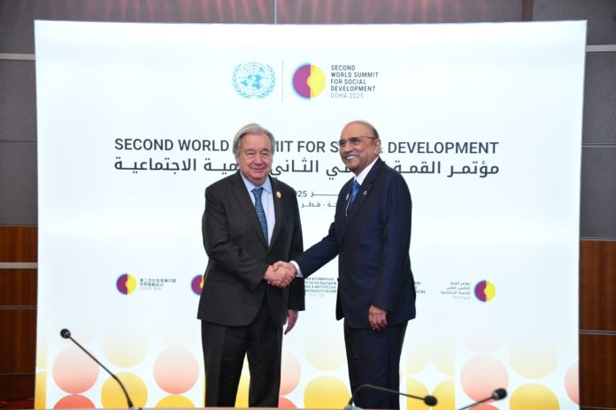President Zardari underscores UN’s role in promoting peace, equity, prosperity