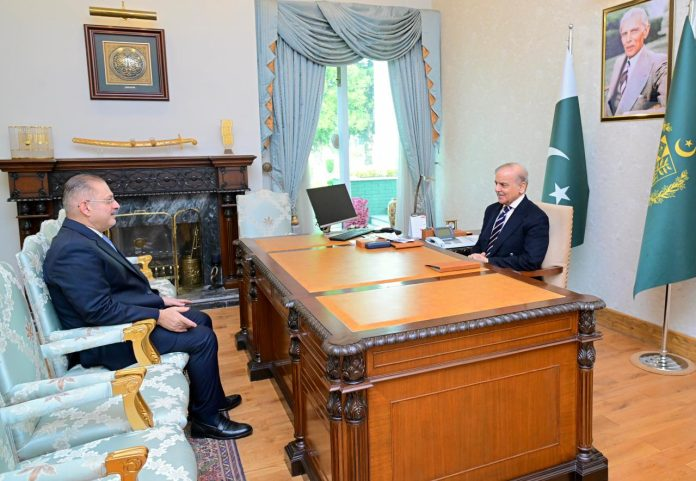 Sharjeel Memon calls on PM Shehbaz Sharif