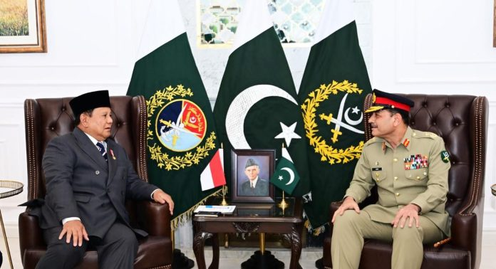 CDF Field Marshal Asim Munir calls on Indonesian president