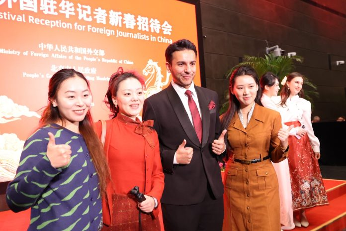 Reception for foreign journalists to celebrate 2026 Chinese New Year held in Beijing
