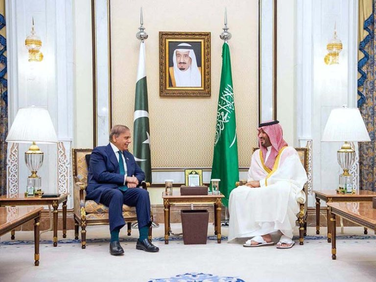 PM Shehbaz embarks on a daylong Saudi Arabia visit
