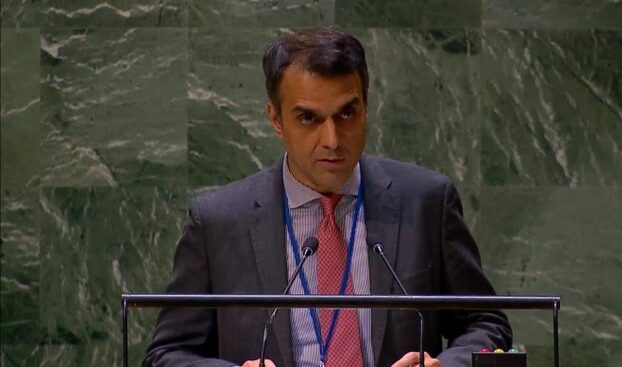 At UN, Pakistan warns disinformation, hate speech eroding trust, particularly in situations of occupation