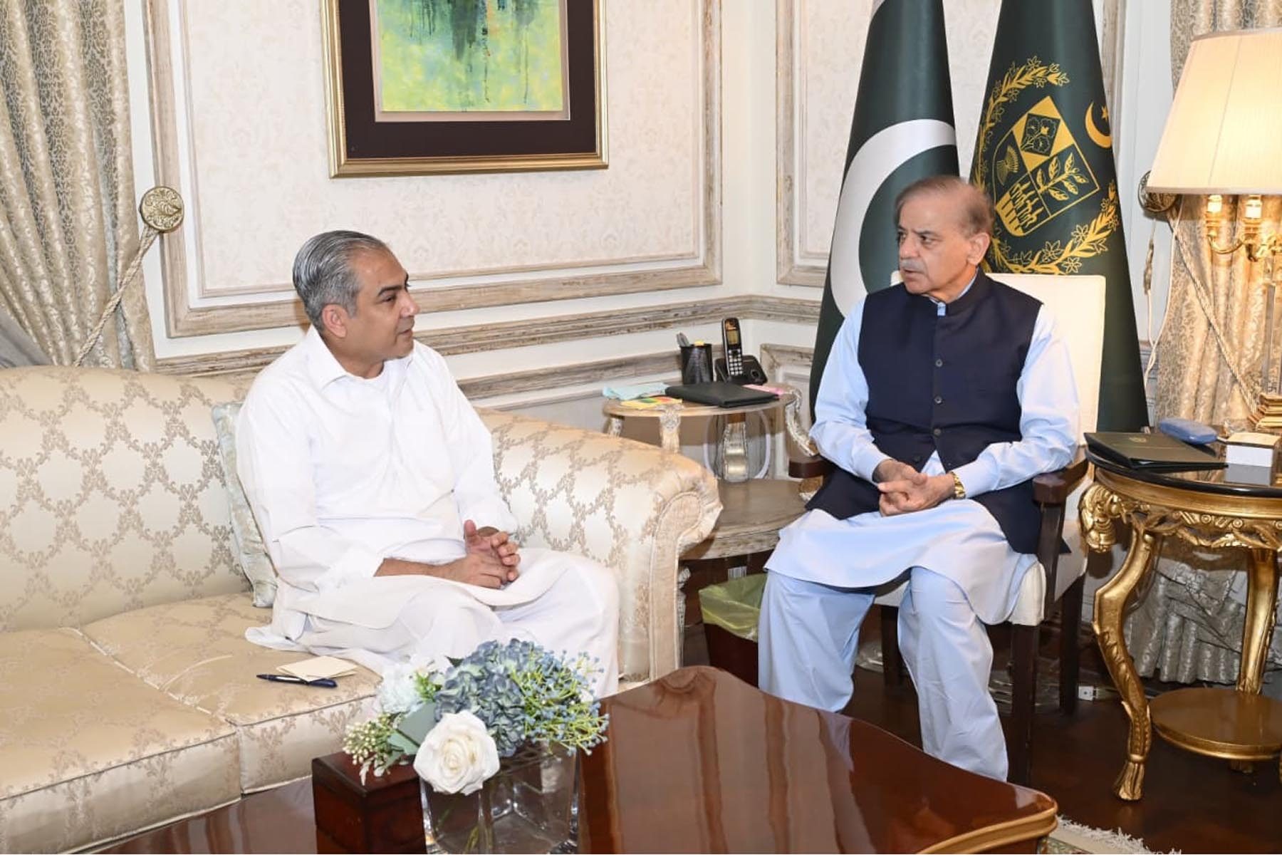 Interior Minister calls on PM Shehbaz Sharif
