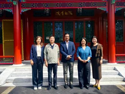 Mr. Khalid Taimur Akram Visits Institute for Community with Shared Future (ICSF) at Communication University of China (CUC), Beijing