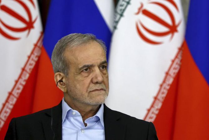 Iranian President Masoud Pezeshkian arrives on state visit to Pakistan