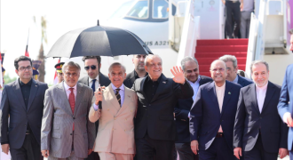 Iranian President Masoud Pezeshkian arrives on state visit to Pakistan
