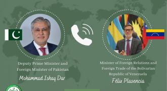 DPM/FM Dar, FM Venezuela resolve to further strengthen bilateral ties